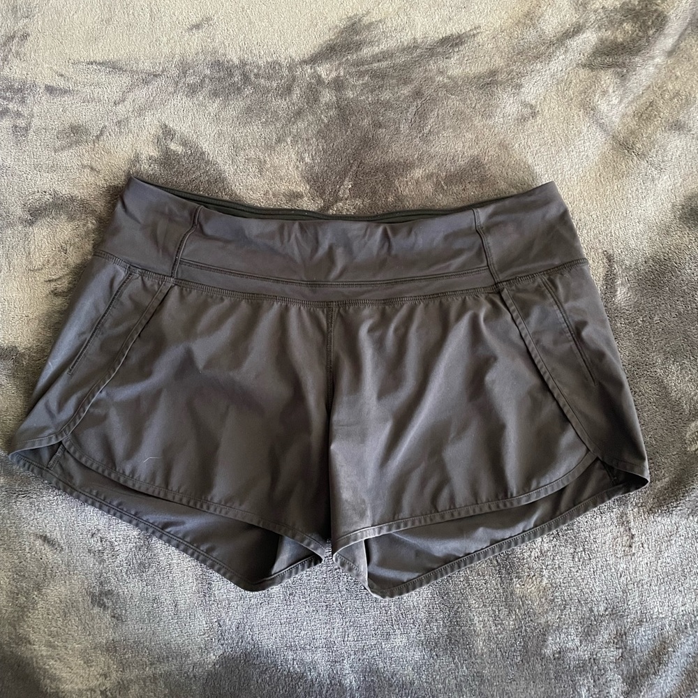 Lululemon speed up running shorts womens